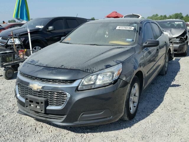 1G11B5SL4EF199974 - 2014 CHEVROLET MALIBU LS GRAY photo 2