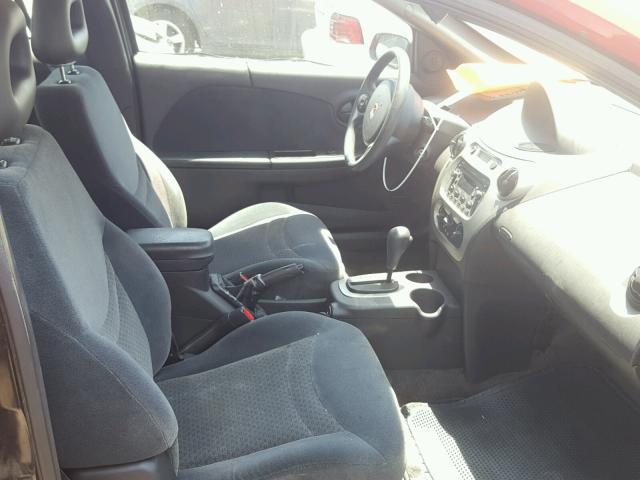 1G8AW12F04Z112593 - 2004 SATURN ION LEVEL RED photo 5