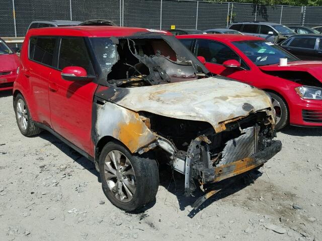 KNDJP3A51E7711863 - 2014 KIA SOUL + RED photo 1