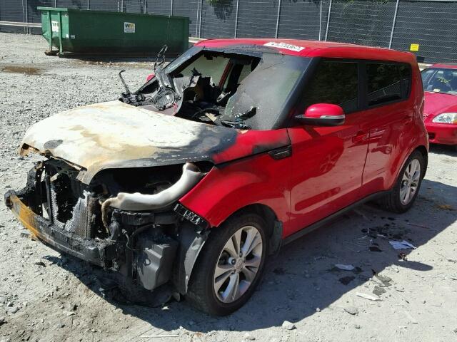 KNDJP3A51E7711863 - 2014 KIA SOUL + RED photo 2