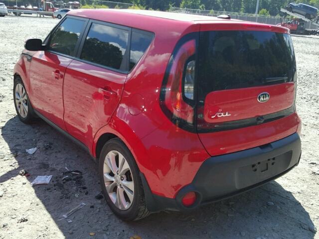 KNDJP3A51E7711863 - 2014 KIA SOUL + RED photo 3