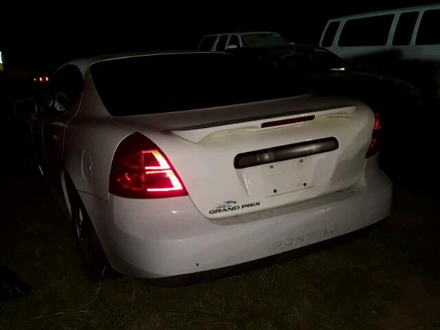 2G2WP552481164921 - 2008 PONTIAC GRAND PRIX WHITE photo 3