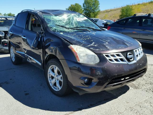 JN8AS5MT7BW159635 - 2011 NISSAN ROGUE PURPLE photo 1