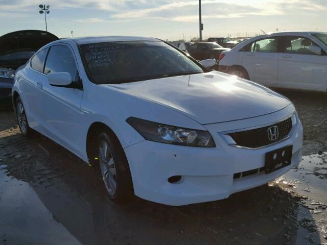 1HGCS12899A023267 - 2009 HONDA ACCORD WHITE photo 1