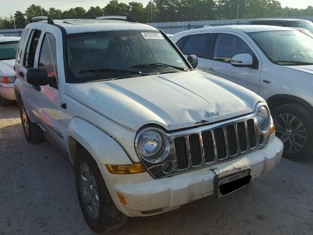 1J8GK58K46W115713 - 2006 JEEP LIBERTY WHITE photo 1