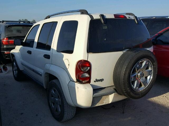 1J8GK58K46W115713 - 2006 JEEP LIBERTY WHITE photo 3