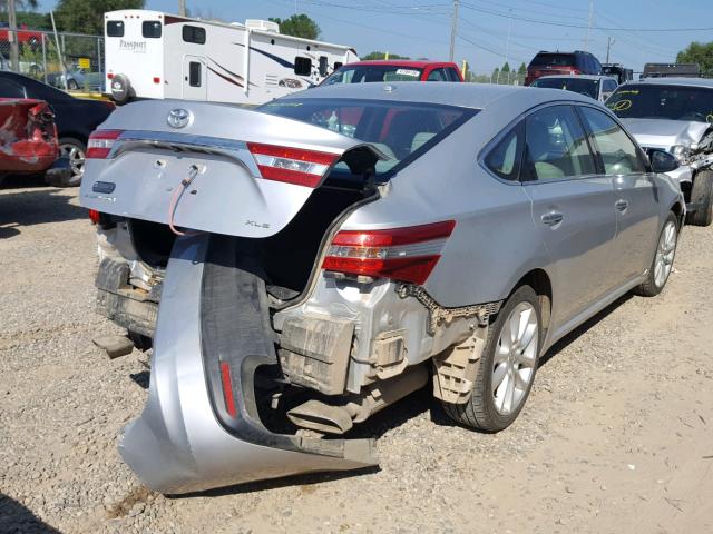 4T1BK1EB0DU006720 - 2013 TOYOTA AVALON BAS Silber Foto 4