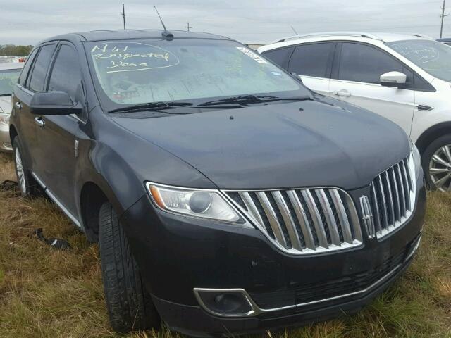 2LMDJ8JK9DBL04333 - 2013 LINCOLN MKX BLACK photo 1