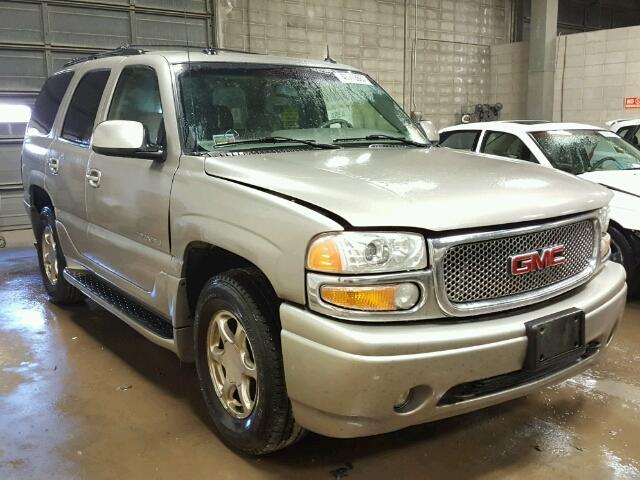 1GKEK63U33J250983 - 2003 GMC YUKON GRAY photo 1