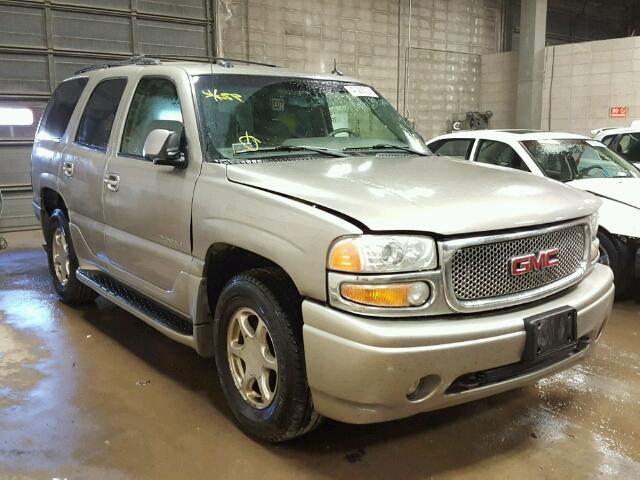 1GKEK63U33J250983 - 2003 GMC YUKON GRAY photo 2