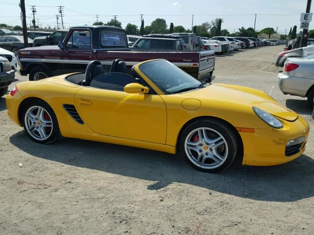 WP0CB29816U730190 - 2006 PORSCHE BOXSTER S YELLOW photo 6