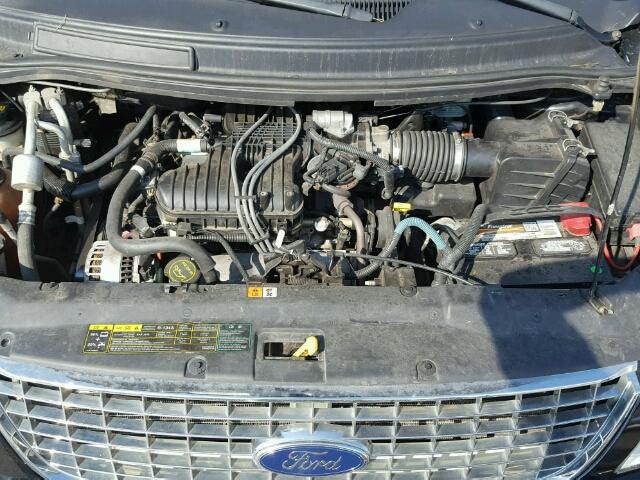 2FMZA58204BA66300 - 2004 FORD FREESTAR BLACK photo 7