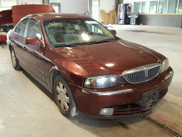 1LNHM86S14Y661120 - 2004 LINCOLN LS BURGUNDY photo 1