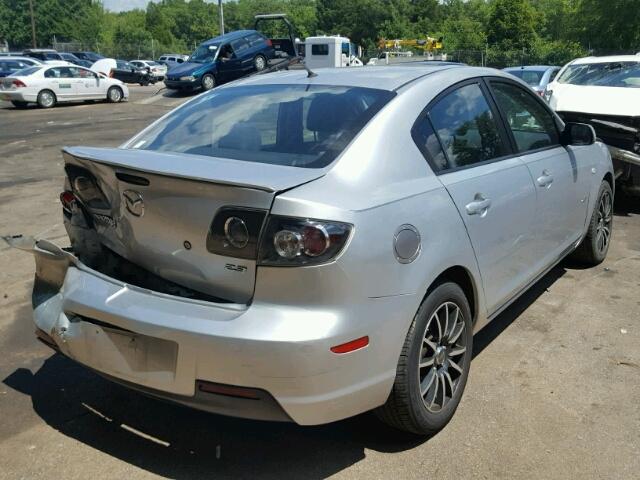 JM1BK123X71632556 - 2007 MAZDA 3 S GRAY photo 4