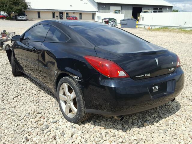 1G2ZM151564185882 - 2006 PONTIAC G6 GTP BLACK photo 3