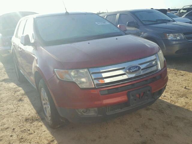 2FMDK38C47BA64882 - 2007 FORD EDGE SEL BURGUNDY photo 1