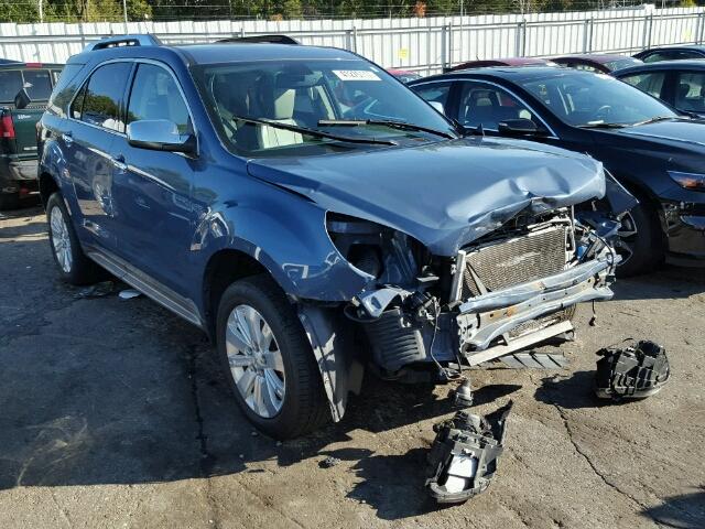 2CNFLNEC9B6317685 - 2011 CHEVROLET EQUINOX BLUE photo 1