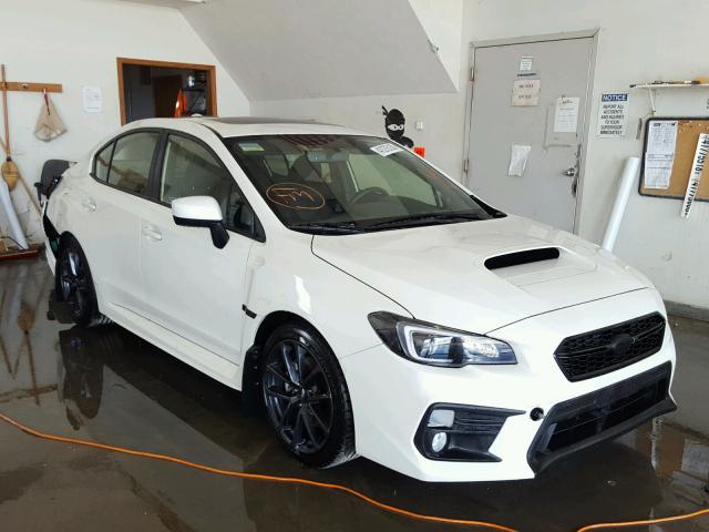 JF1VA1C68J9808575 - 2018 SUBARU WRX PREMIU WHITE photo 1