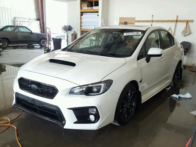 JF1VA1C68J9808575 - 2018 SUBARU WRX PREMIU WHITE photo 2