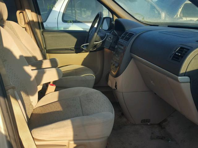 1GNDV231X7D218606 - 2007 CHEVROLET UPLANDER L 金色 照片 5