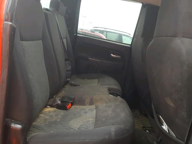 1GCHTCFE7C8116915 - 2012 CHEVROLET COLORADO L RED photo 6