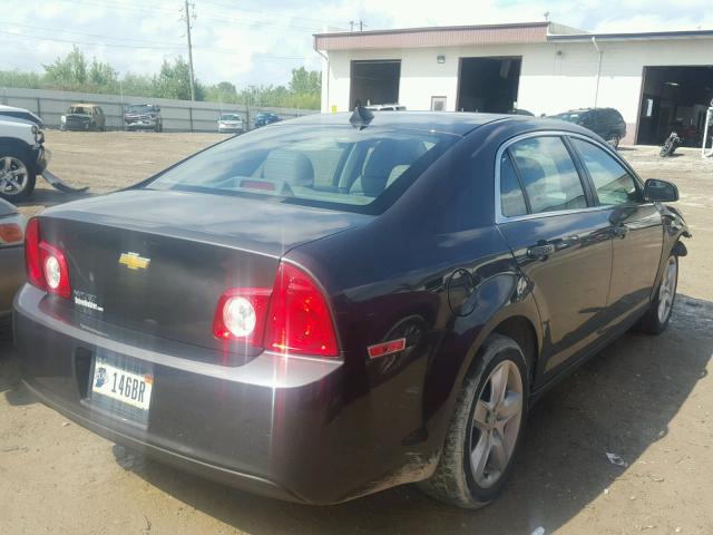 1G1ZB5E08CF271051 - 2012 CHEVROLET MALIBU LS ნაცრისფერი ფოტო 4
