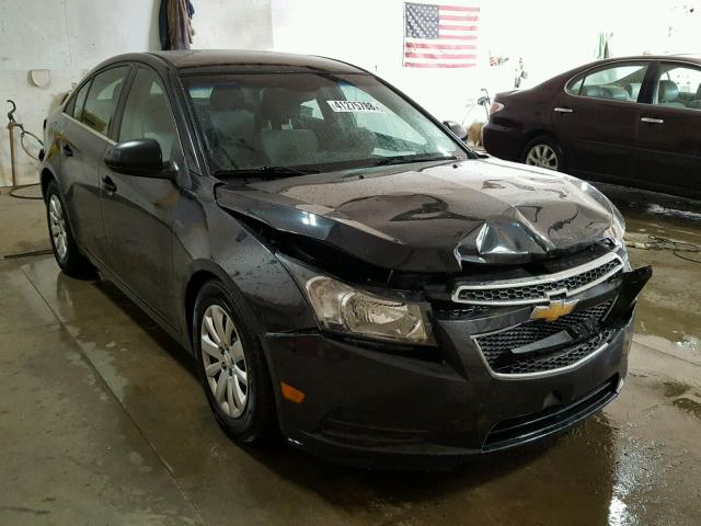 1G1PC5SHXB7207701 - 2011 CHEVROLET CRUZE LS BLACK photo 1