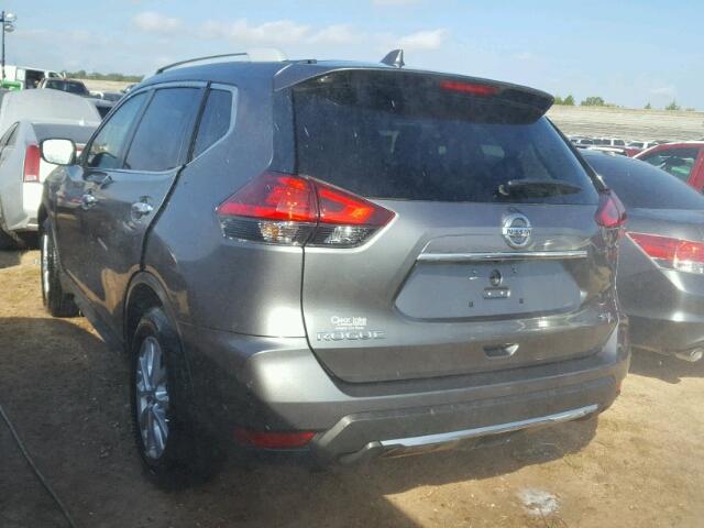 5N1AT2MN4HC794195 - 2017 NISSAN ROGUE SV GRAY photo 3