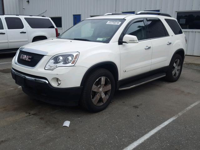1GKLRMED4AJ101788 - 2010 GMC ACADIA SLT 白色 照片 2