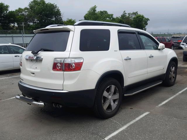1GKLRMED4AJ101788 - 2010 GMC ACADIA SLT 白色 照片 4