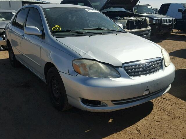 1NXBR32EX6Z644658 - 2006 TOYOTA COROLLA SILVER photo 1