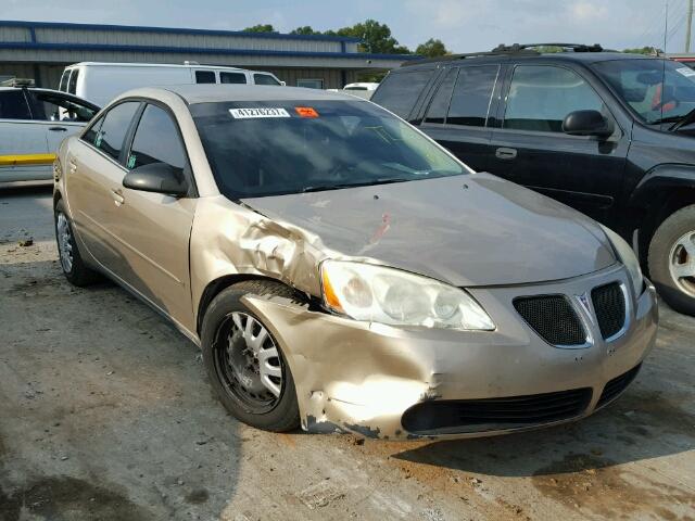 1G2ZF55B964237217 - 2006 PONTIAC G6 SE GOLD photo 1