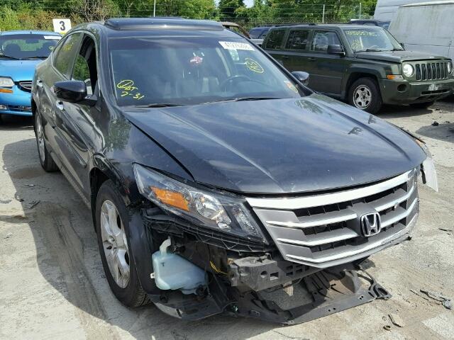 5J6TF2H52CL003437 - 2012 HONDA CROSSTOUR BLACK photo 1