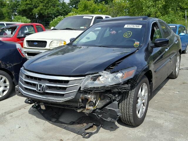 5J6TF2H52CL003437 - 2012 HONDA CROSSTOUR BLACK photo 2