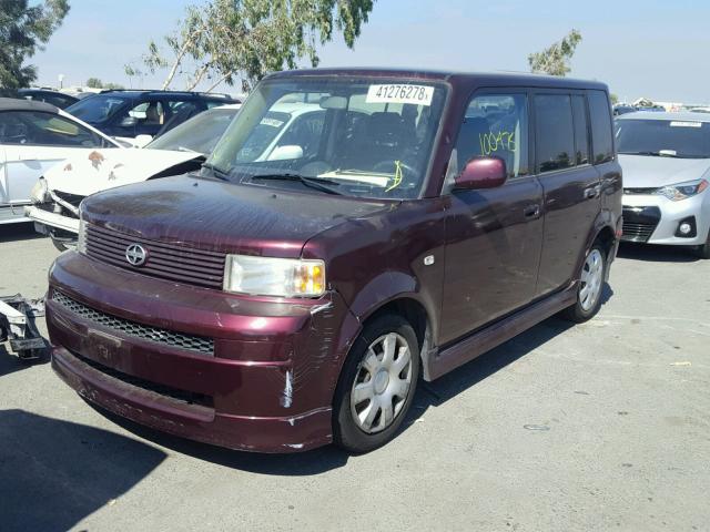 JTLKT324564038699 - 2006 TOYOTA SCION XB Bənövşəyi foto 2