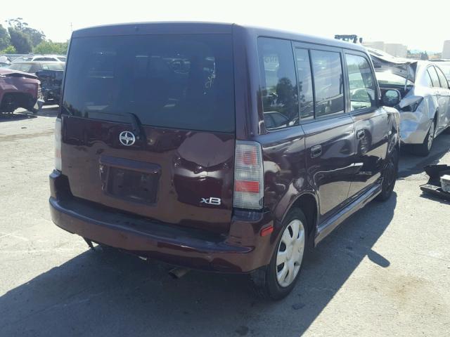 JTLKT324564038699 - 2006 TOYOTA SCION XB Bənövşəyi foto 4