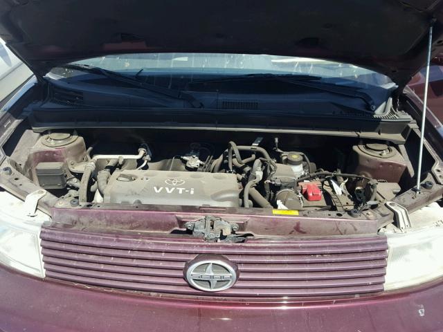 JTLKT324564038699 - 2006 TOYOTA SCION XB Bənövşəyi foto 7