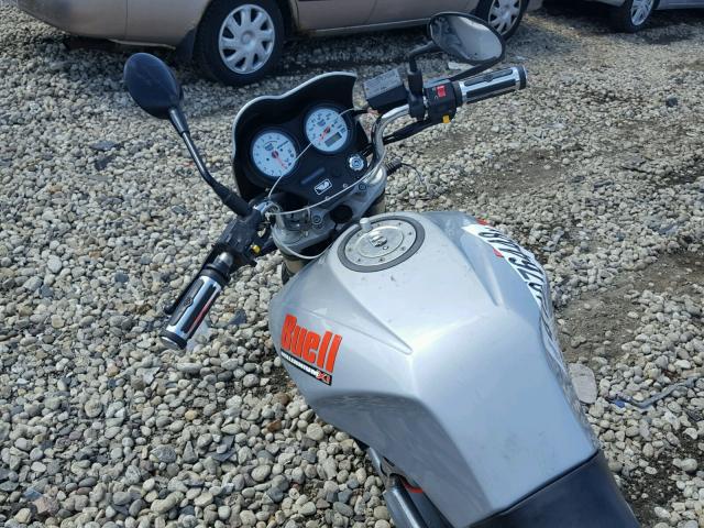 4MZSS81J7Y3225529 - 2000 BUELL LIGHTNING SILVER photo 5