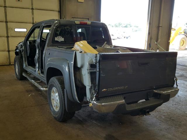 1GCDT43E188187348 - 2008 CHEVROLET COLORADO L GRAY photo 3