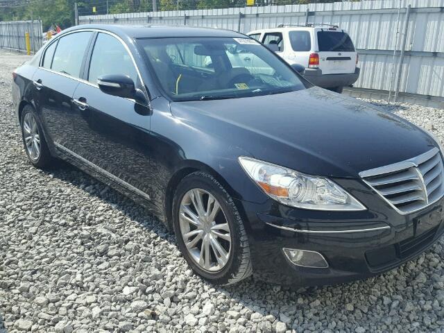 KMHGC4DF8BU132250 - 2011 HYUNDAI GENESIS 4. BLACK photo 1