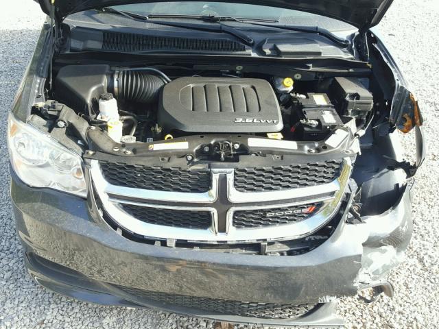 2C4RDGCG2CR309962 - 2012 DODGE GRAND CARA GRAY photo 7