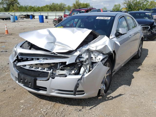 1G1ZC5E12BF381971 - 2011 CHEVROLET MALIBU 1LT 银色 照片 2