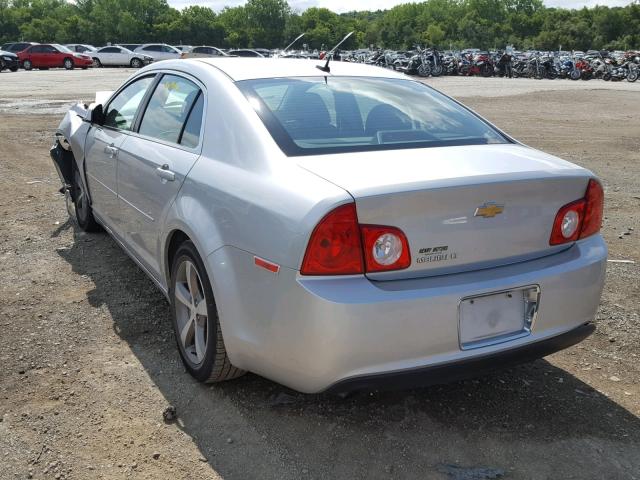 1G1ZC5E12BF381971 - 2011 CHEVROLET MALIBU 1LT 银色 照片 3