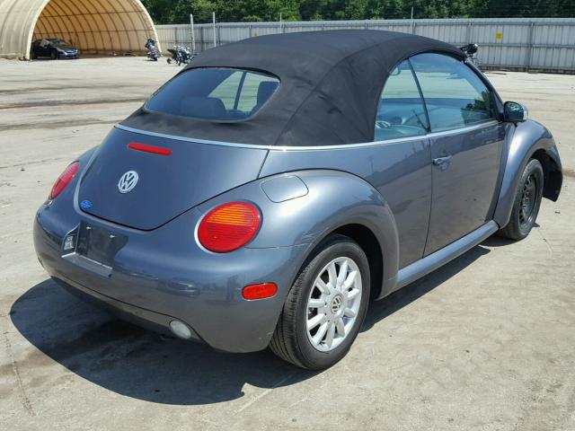 3VWCM21Y64M307769 - 2004 VOLKSWAGEN NEW BEETLE 灰色 照片 4