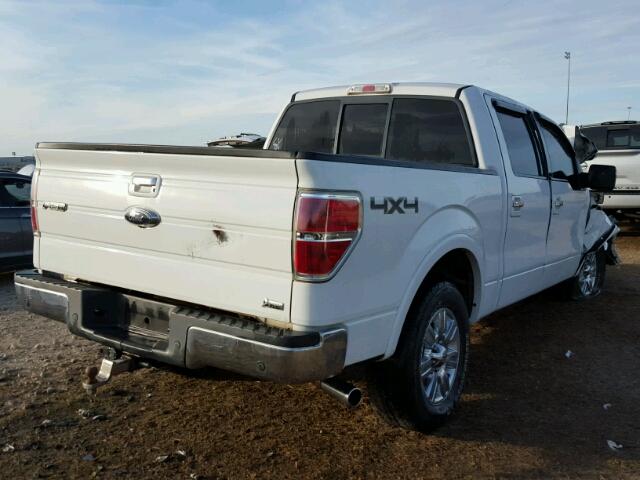 1FTFW1EV3AFA29039 - 2010 FORD F150 SUPER WHITE photo 4