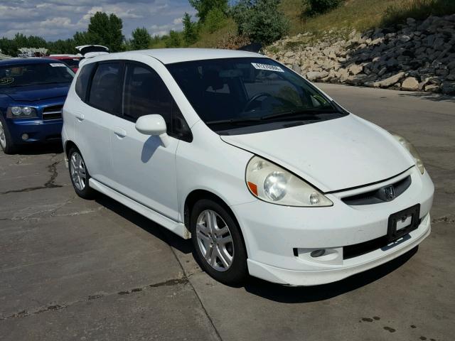 JHMGD38627S014086 - 2007 HONDA FIT S 白色 照片 1