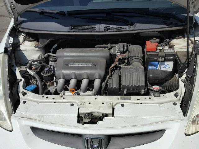 JHMGD38627S014086 - 2007 HONDA FIT S 白色 照片 7