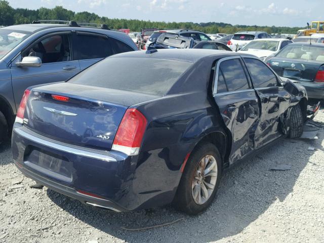 2C3CCAAG6GH206648 - 2016 CHRYSLER 300 BLUE photo 4