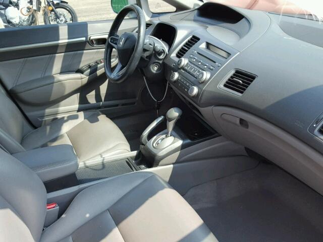 2HGFA16029H010575 - 2009 HONDA CIVIC EXL 银色 照片 5