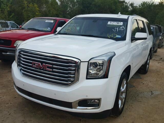 1GKS1GKC7FR744046 - 2015 GMC YUKON XL WHITE photo 2